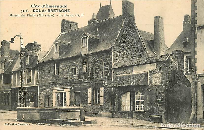 Postais: France - 35 - Dol de Bretagne - Maison des Plaids - Le Bassin - Carte Neuve - CPA - Voir Scans Recto