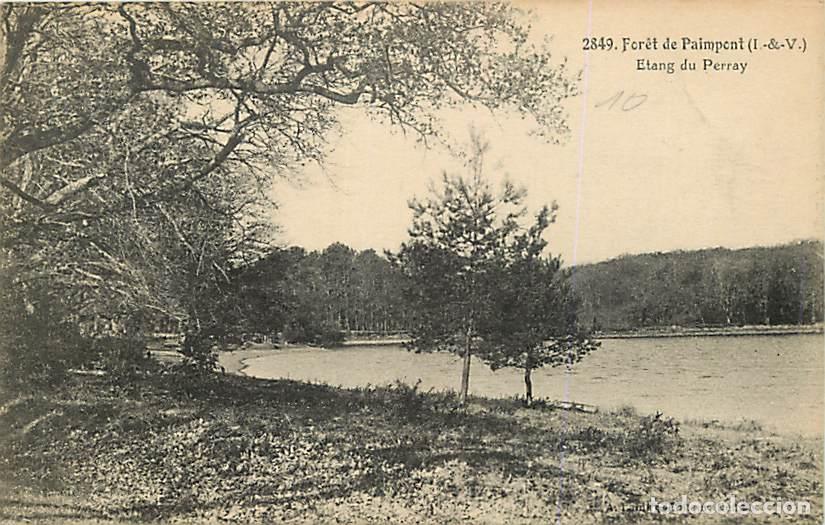 Postais: France - 35 - Foret de Paimpont - Etang du Perray - Voyag&eacute;e en 1922 - CPA - Voir Scans Recto-Verso
