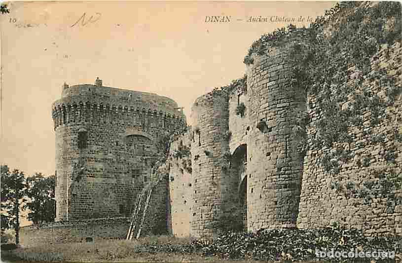 Postales: France - 22 - Dinan - Ancien Ch&acirc;teau de la Duchesse Anne - Correspondance - Oblit&eacute;ration ronde de 19