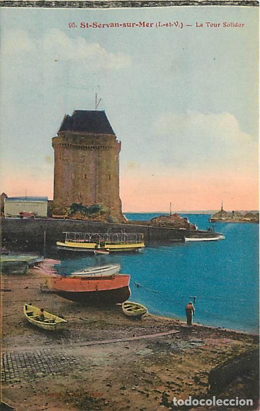 Postales: France - 35 - Saint Servan sur Mer - La Tour Solidor - Coloris&eacute;e - CPA - Voir Scans Recto-Verso
