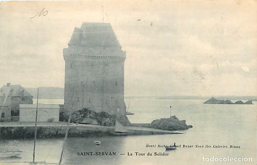 Postales: France - 35 - Saint Servan sur Mer - La Tour Solidor - Oblit&eacute;ration ronde de 1908 - CPA - Voir Scans