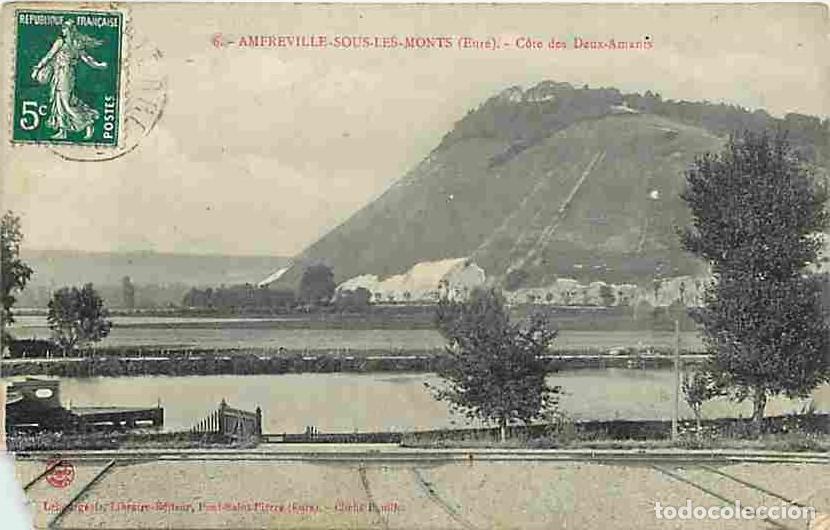 Cartes Postales: France - 27 - Amfreville sous les Monts - Cote des Deux Amants - Etat &eacute;corn&eacute;e en bas &agrave; gauche et pli