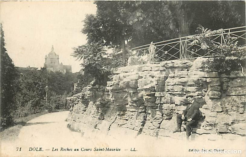 Postcards: France - 39 - Dole - Les Roches au Cours Saint Maurice - Anim&eacute;e - Correspondance - CPA - Voir Scans