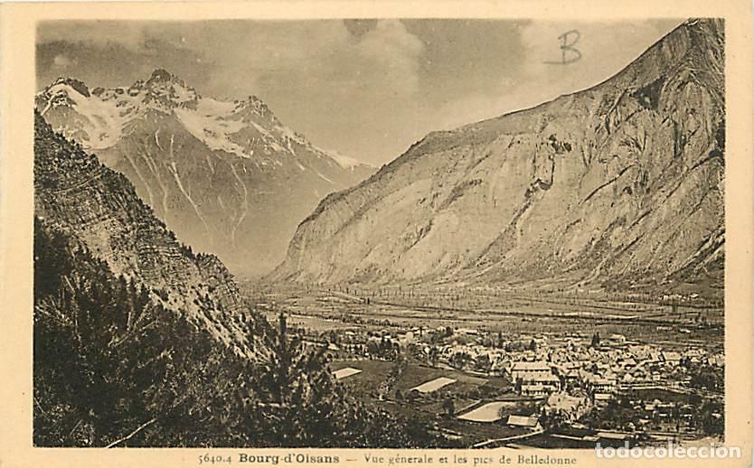 Postais: France - 38 - Bourg d'Oisans - Vue G&eacute;n&eacute;rale et les pics de Belledonne - Carte Neuve - CPA - Voir Sca