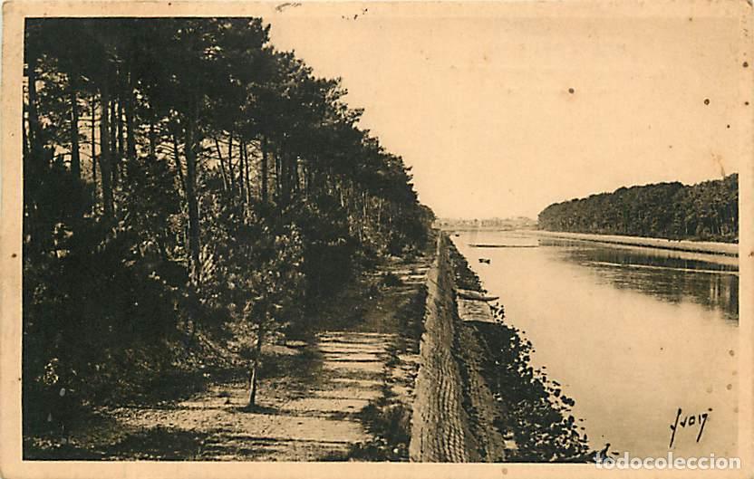 Postais: France - 40 - Hossegor - Le Canal qui met en communication le Lac et la Mer - Correspondance - Oblit