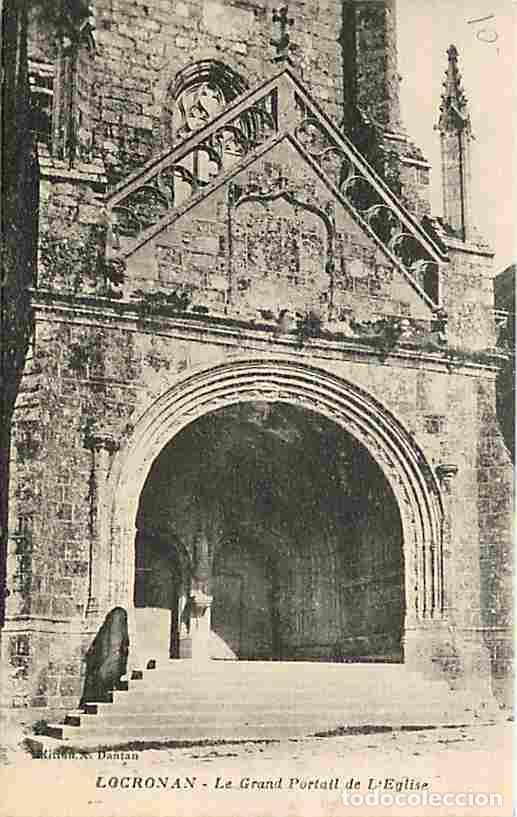 Postais: France - 29 - Locronan - Le Grand Portail de L'Eglise - Carte Neuve - CPA - Voir Scans Recto-Verso