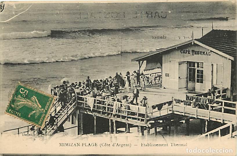 Postais: France - 40 - Mimizan Plage - Etablissemenl Thermal - Anim&eacute;e - CPA - Voir Scans Recto-Verso