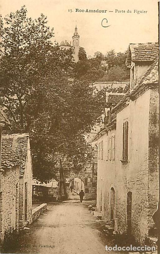 Postcards: France - 46 - Roc-Amadour - Porte du Figuier - CPA - Voir Scans Recto-Verso