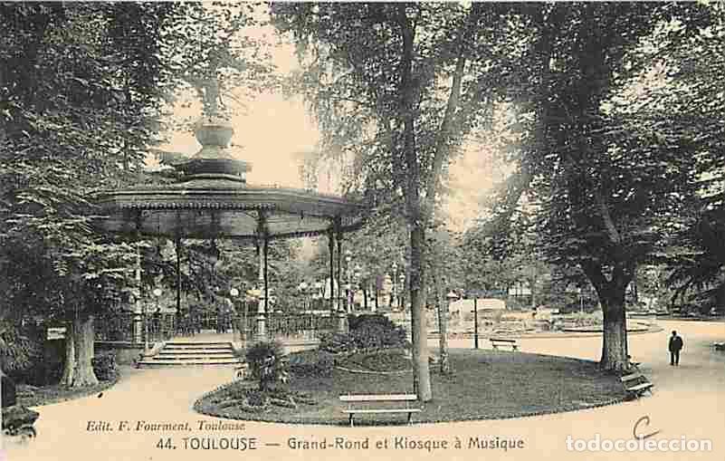 Postales: France - 31 - Toulouse - Grand-Rond et Kiosque &agrave; Musique - Anim&eacute;e - Carte Neuve - CPA - Voir Scans R