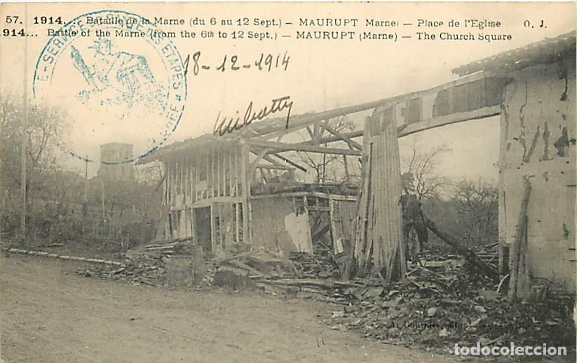 Cartoline: France - 51 - Maurupt - Guerre 1914-1918 - Bataille de la Marne du 6 au 12 Septembre 1914 - Place de