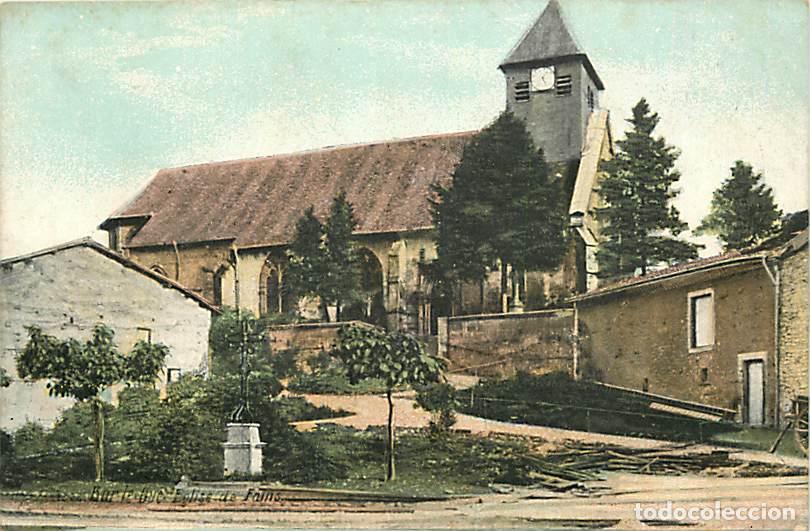 Postais: France - 55 - Bar le Duc - Eglise de Fains - Coloris&eacute;e - CPA - Voir Scans Recto-Verso