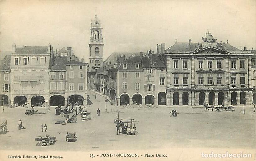 Postais: France - 54 - Pont &agrave; Mousson - Place Duroc - Anim&eacute;e - Correspondance - CPA - Voir Scans Recto-Verso