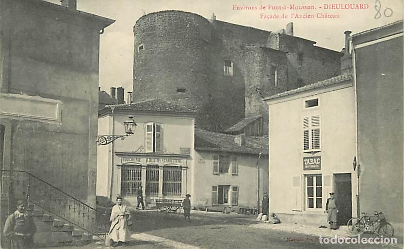 Postais: France - 54 - Dieulouard - Fa&ccedil;ade de l'Ancien Ch&acirc;teau - Anim&eacute;e - CPA - Voir Scans Recto-Verso