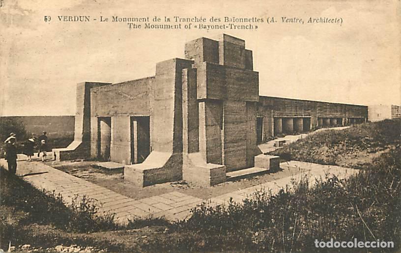 Postais: France - 55 - Verdun - Le Monument de Ia Tranch&eacute;e des Baionnettes - Anim&eacute;e - CPA - Voir Scans Recto-