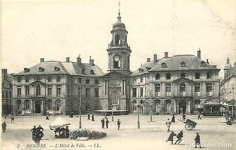 Postales: France - 35 - Rennes - L'Hotel de Ville - Anim&eacute;e - Carte Neuve - CPA - Voir Scans Recto-Verso