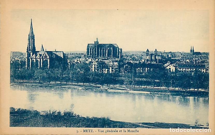 Postkarten: France - 57 - Metz - Vue g&eacute;n&eacute;rale et la Moselle - CPA - Voir Scans Recto-Verso