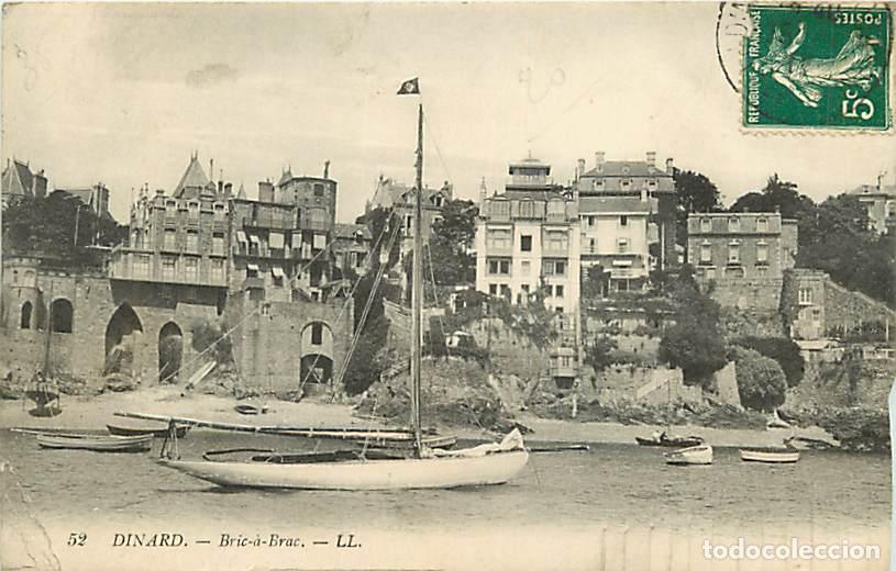 Postkarten: France - 35 - Dinard - Bric-&agrave;-Brac - Etat mauvais d&eacute;coupes visibles - CPA - Voir Scans Recto-Verso