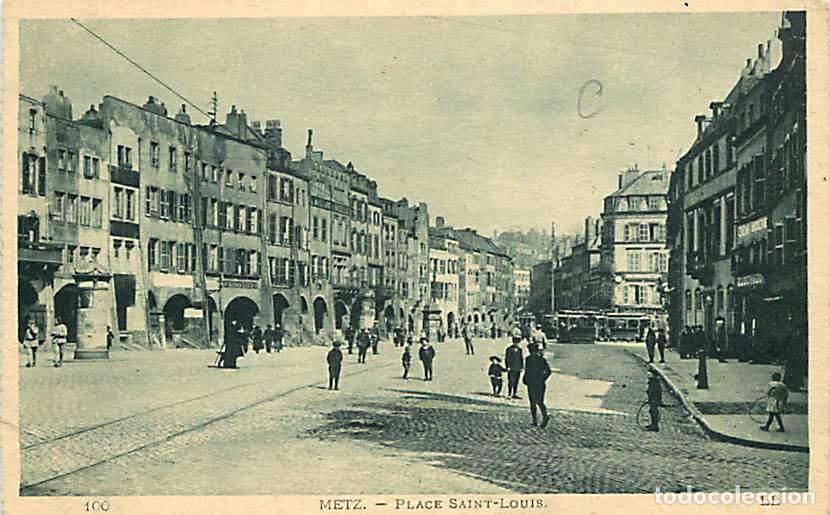 Postkarten: France - 57 - Metz - Place Saint Louis - Anim&eacute;e - CPA - Voir Scans Recto-Verso
