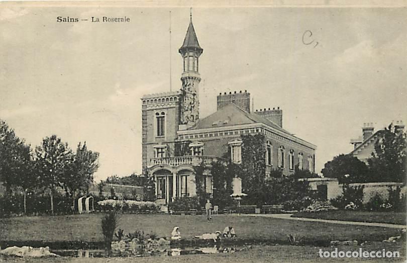 Postais: France - 35 - Sains - La Roseraie - Anim&eacute;e - Correspondance - CPA - Voir Scans Recto-Verso