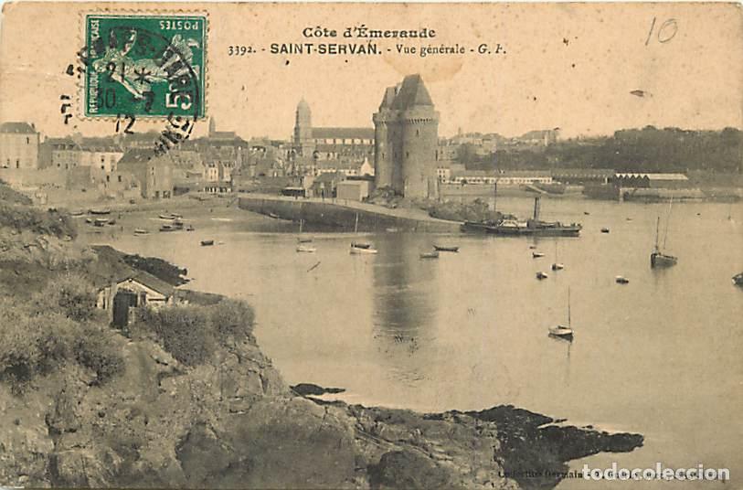 Postais: France - 35 - Saint Servan sur Mer - Vue G&eacute;n&eacute;rale - Oblit&eacute;ration ronde de 1912 - CPA - Voir Scans Re