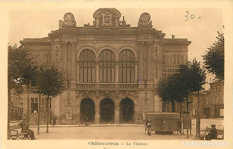 Postais: France - 36 - Chateauroux - Le Th&eacute;atre - Anim&eacute;e - Carte Neuve - CPA - Voir Scans Recto-Verso