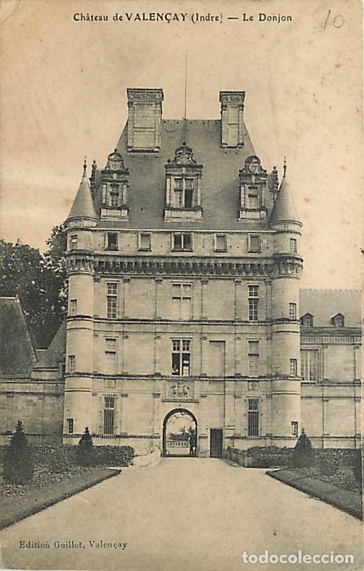 Postales: France - 36 - Valen&ccedil;ay - Le Ch&acirc;teau - Le Donjon - Voyag&eacute;e en 1914 - CPA - Voir Scans Recto-Verso