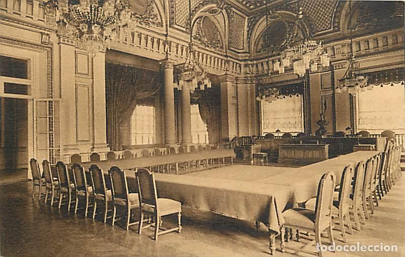 Postales: France - 59 - Roubaix - Salle de d&eacute;lib&eacute;rations du Conseil Municipal - CPA - Voir Scans Recto-Verso