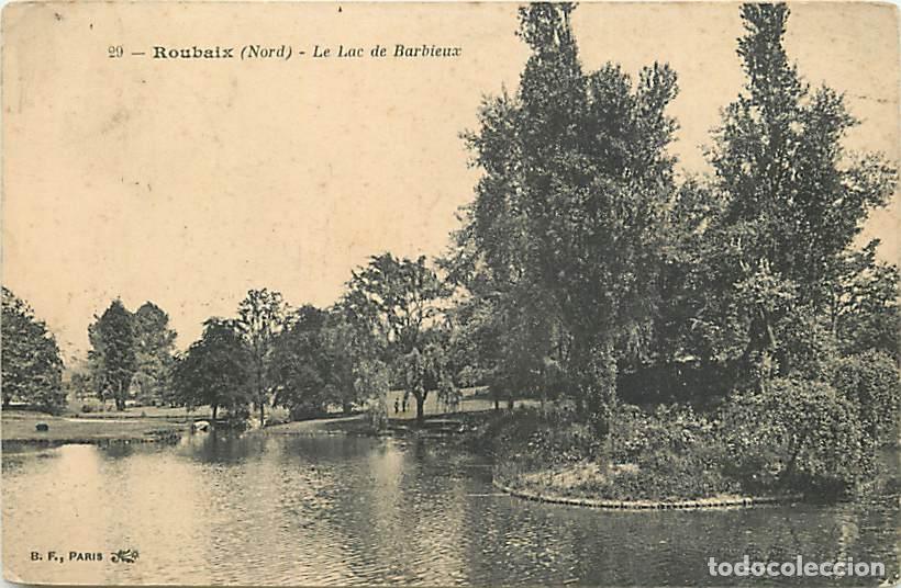 Postales: France - 59 - Roubaix - Le Parc Barbieux - Le Lac - CPA - Voir Scans Recto-Verso