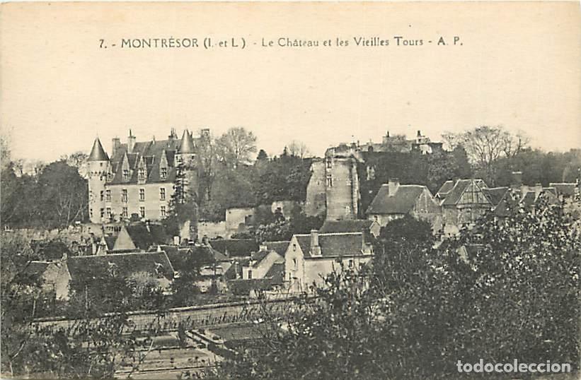 Cartoline: France - 37 - Montr&eacute;sor - Le Ch&acirc;teau et les vieilles Tours - Carte Neuve - CPA - Voir Scans Recto-Ve
