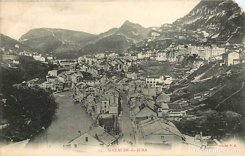 Cartoline: France - 39 - Saint Claude - Vue G&eacute;n&eacute;rale - Oblit&eacute;ration ronde de 1906 - Etat &eacute;corn&eacute;e - CPA - Voir S
