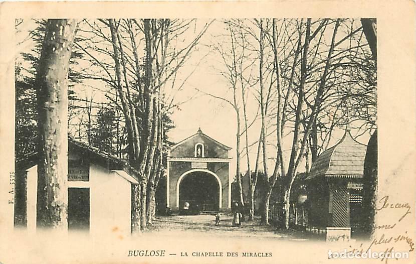 Cartoline: France - 40 - Buglose - La Chapelle des Miracles - Anim&eacute;e - Pr&eacute;curseur - Oblit&eacute;ration ronde de 1902