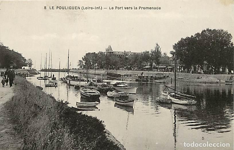 Postkarten: France - 44 - Le Pouliguen - Le Port vers la Promenade - Anim&eacute;e - CPA - Voir Scans Recto-Verso