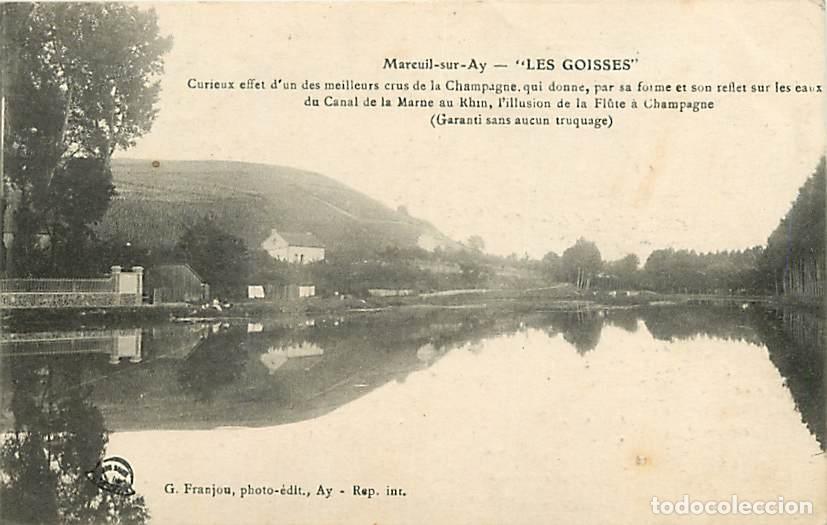 Postkarten: France - 51 - Mareuil sur Ay - Les Goisses - Correspondance - Voyag&eacute;e en 1918 - CPA - Voir Scans Rec
