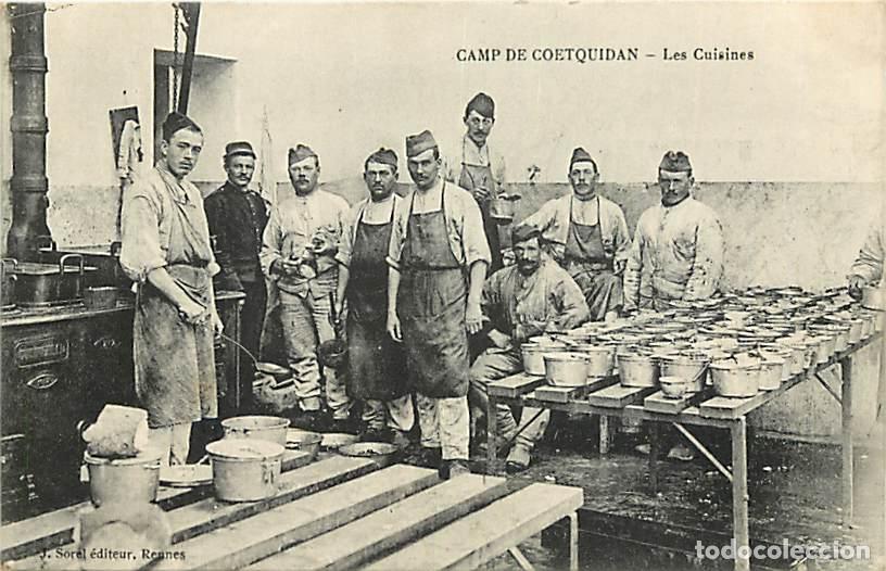 Postais: France - 56 - Camp de Coetquidan - Les Cuisiniers - Anim&eacute;e - Militaria - CPA - Voir Scans Recto-Vers