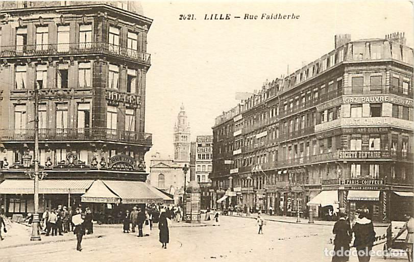 Postkarten: France - 59 - Lille - Rue Faidherbe - Anim&eacute;e - CPA - Voir Scans Recto-Verso