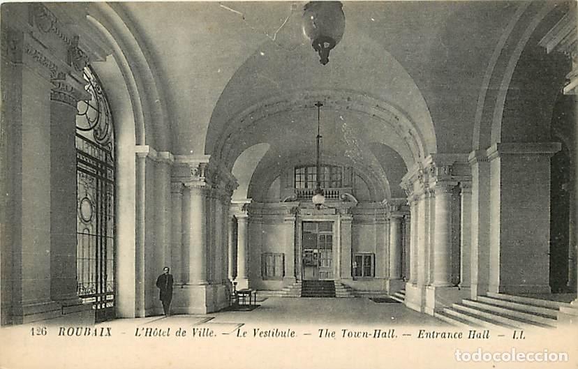 Cartes Postales: France - 59 - Roubaix - Hotel de Ville - Le Vestibule - CPA - Voir Scans Recto-Verso