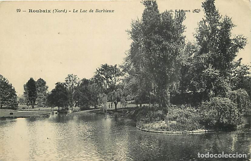 Cartes Postales: France - 59 - Roubaix - Le Parc Barbieux - Le Lac - CPA - Voir Scans Recto-Verso