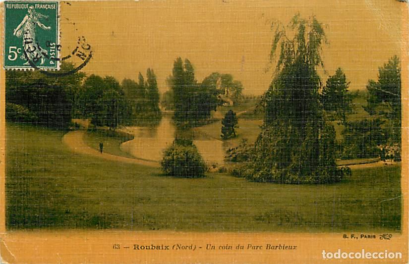 Cartes Postales: France - 59 - Roubaix - Le Parc Barbieux - Carte Gauffr&eacute;e - CPA - Voir Scans Recto-Verso