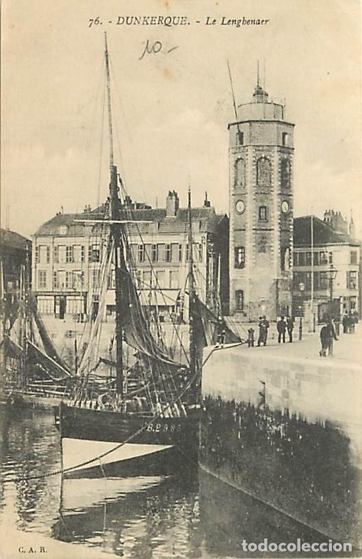 Cartes Postales: France - 59 - Dunkerque - Le Lenghenaer - Anim&eacute;e - Correspondance - Voyag&eacute;e en 1916 - CPA - Voir Sca