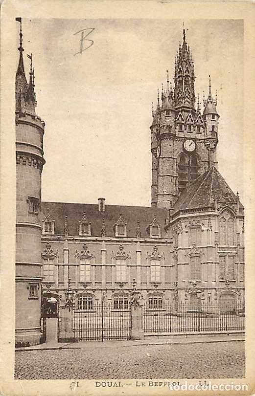 Postkarten: France - 59 - Douai - Le Beffroi - Oblit&eacute;ration ronde de 1929 - CPA - Voir Scans Recto-Verso