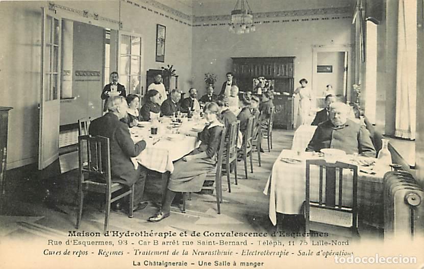Postkarten: France - 59 - Lille - Maison d'Hydroth&eacute;rapie et de Convalescence d'Esquermes - La Chataigneraie - Un
