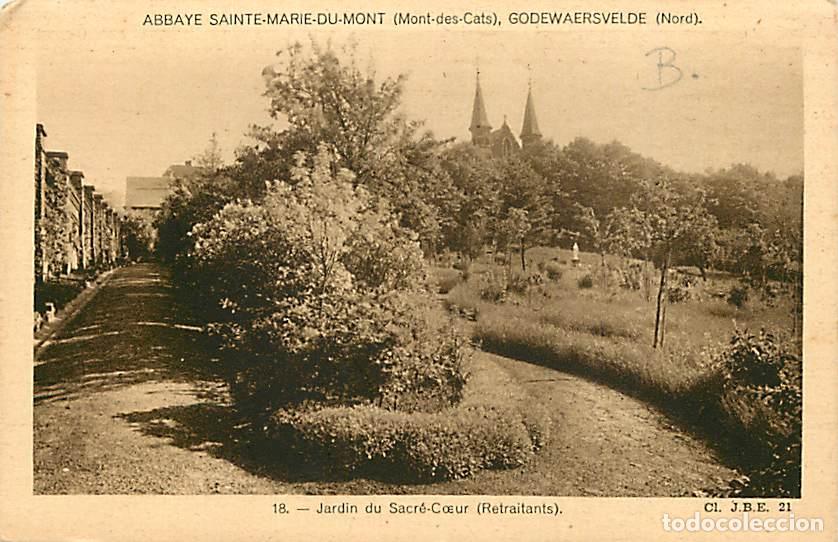 Postkarten: France - 59 - Godewaersvelde - Mont des Cats - Abbaye Sainte Marie du Mont - Jardin du Sacr&eacute; Coeur -