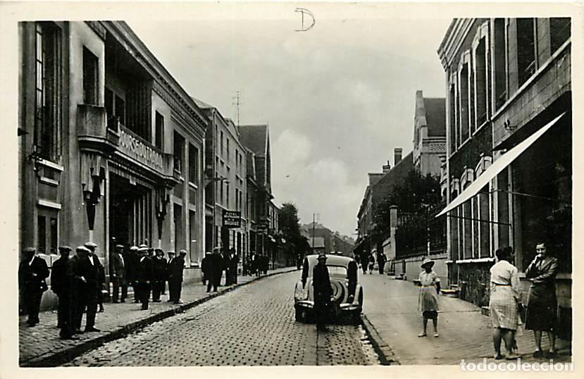 Postkarten: France - 59 - Caudry - Rue de Saint Quentin - Anim&eacute;e - Automobiles - CPA - Voir Scans Recto-Verso