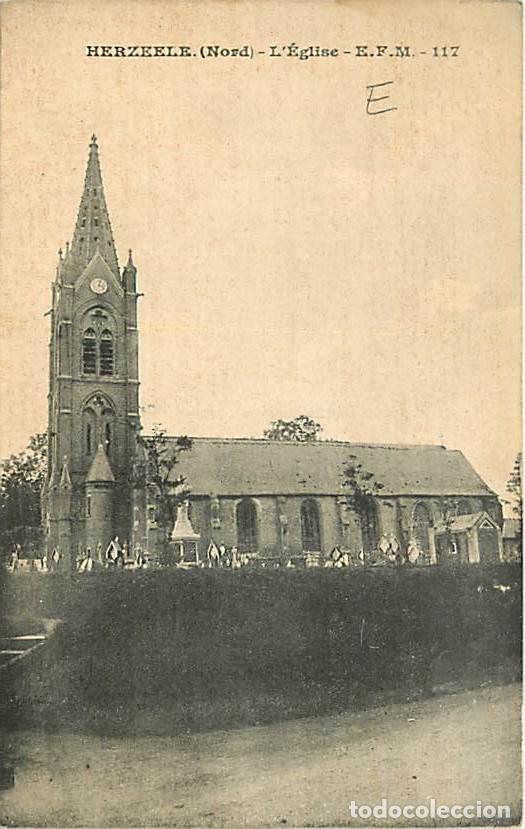 Postkarten: France - 59 - Herzeele - L'Eglise - Correspondance - CPA - Voir Scans Recto-Verso