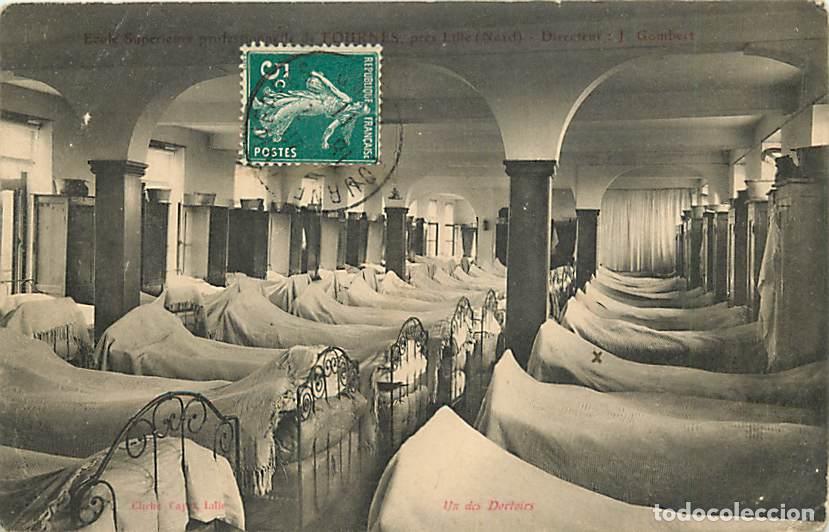 Postales: France - 59 - Fournes - Ecole Sup&eacute;rieure Professionnelle - Oblit&eacute;ration ronde de 1911 - CPA - Voir S