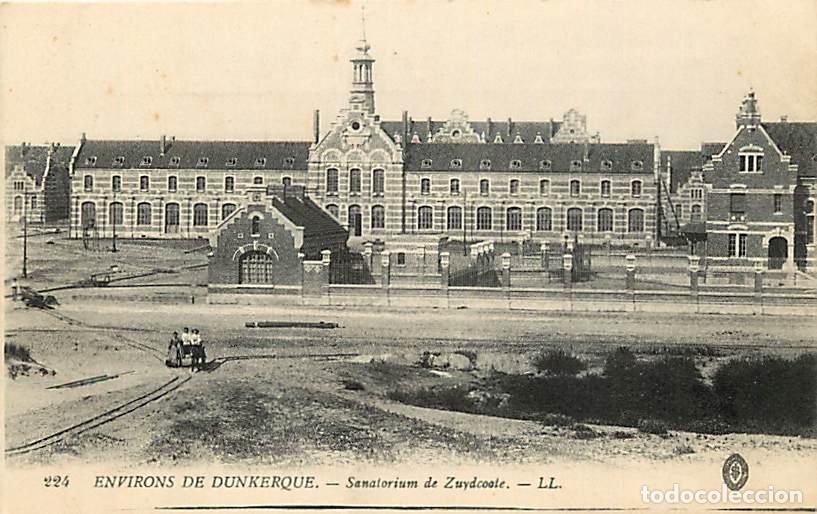 Postkarten: France - 59 - Zuydcoote - Sanatorium maritime - Anim&eacute;e - Correspondance - Voyag&eacute;e en 1915 - CPA - Vo
