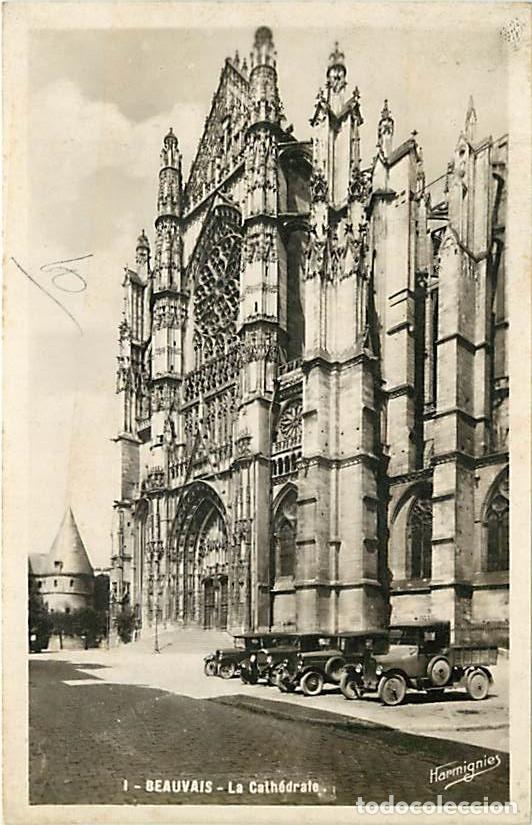 Postkarten: France - 60 - Beauvais - La Cath&eacute;drale - Automobiles - CPA - Voir Scans Recto-Verso