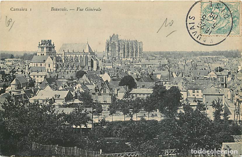 Postkarten: France - 60 - Beauvais - Vue G&eacute;n&eacute;rale - Oblit&eacute;ration ronde de 1905 - CPA - Voir Scans Recto-Verso