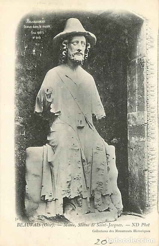 Postkarten: France - 60 - Beauvais - Mus&eacute;e - Statue de Saint Jacques - Art Religieux - Pr&eacute;curseur - Carte Neuve
