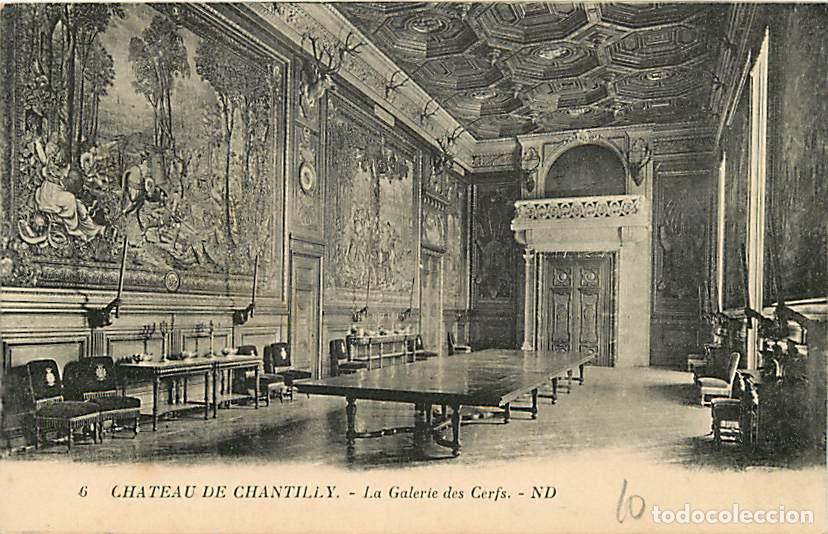 Cartes Postales: France - 60 - Chantilly - Le Ch&acirc;teau - La Galerie des Cerfs - Carte Neuve - CPA - Voir Scans Recto-V